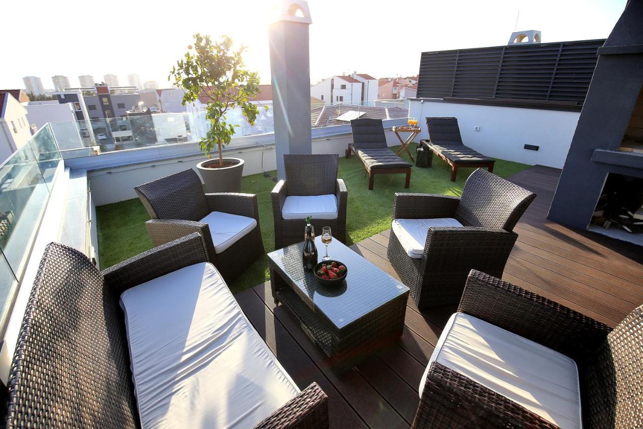 Esso Roof Terrace Apartment Zadar Ngoại thất bức ảnh
